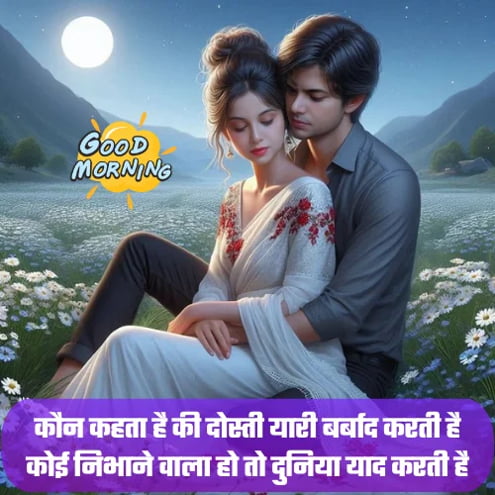 Good Morning 2 Line Shayari